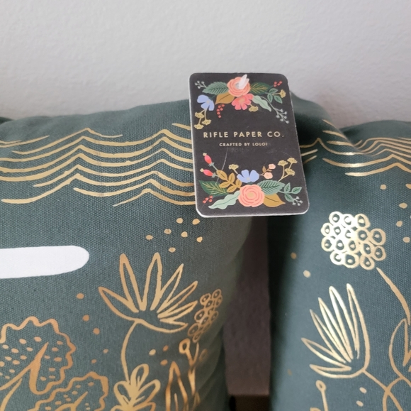 New Anchor 2 Pillows set Rifle Paper Co - Picture 2 of 9